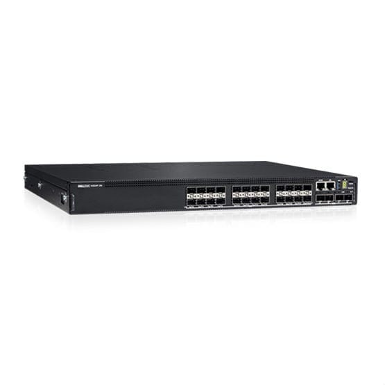 Dell PowerSwitch N3224F-ON - Interruptor - L3 - Administrado - 24 x Gigabit SFP + 4 x 10 Gigabit SFP+ + 2 x 100 Gigabit QSFP28 - fluxo de ar frente para trás - montável em trilho - CAMPUS Smart Value