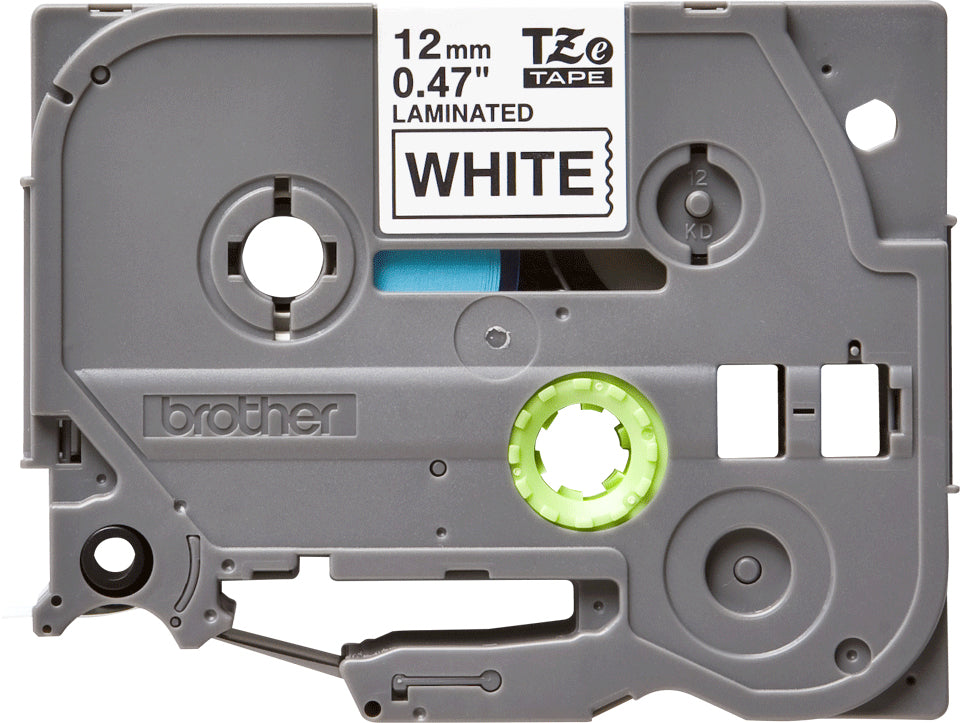 Brother TZe-231 - Standard Sticker - Black on White - Roll (1.2cm x 8m) 1 Cassette(s) Laminated Tape - for Brother PT-D210, D600, H110, P-Touch PT-1005, 1880, E800 , H110, P-Touch Cube Plus PT-P710