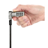 Kensington Universal 3-in-1 Combination Laptop Lock - 25 pack - Trancamento do cabo de segurança - 1.8 m (pacote de 25)