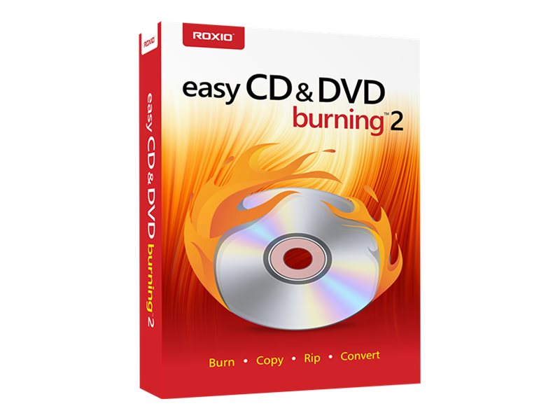 Roxio Easy CD & DVD Burning - (v. 2) - box pack - 1 user - Win - Multi-Lingual (RECDB2MLMBEU)