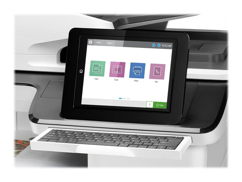 HP LaserJet Enterprise Flow MFP M776z - Impressora multi-funções - a cores - laser - 297 x 864 mm (original) - A3/Ledger (media) - até 26 ppm (cópia) - até 26 ppm (impressão) - 2300 folhas - 33.6 Kbps - USB 2.0, Gigabit LAN, Wi-Fi(n), USB 2.0 host