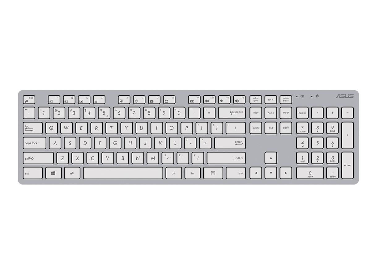 Asus Wireless W5000 White USB Keyboard+Mouse -W5000