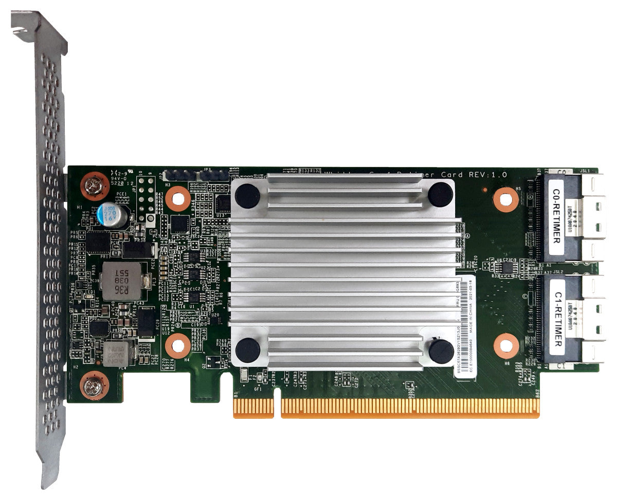 Lenovo ThinkSystem - Controlador de memória - 4 Canal - NVMe retimer - NVMe - baixo perfil - PCIe 4.0 x16 - para ThinkAgile MX3330-F Appliance, MX3330-H Appliance, MX3331-F Certified Node