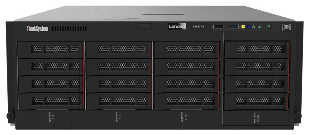 Lenovo - Kit de conversão de torre a bastidor - 4U - para ThinkSystem ST650 V2 7Z74, 7Z75