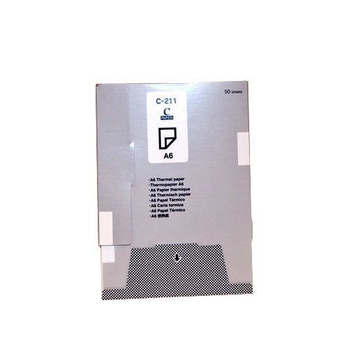 Brother - A6 (105 x 148 mm) 50 folha(s) papel térmico - para m-PRINT MW-260, MW-260A, MW-260W