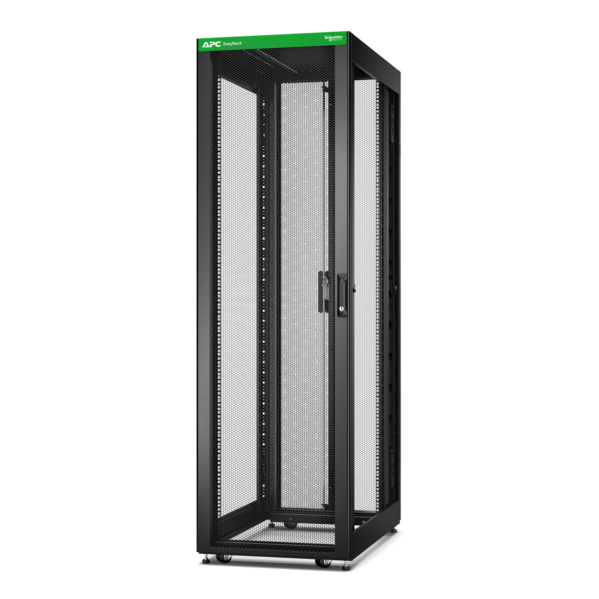 APC EASY RACK 600MM/42U/1000MM CON TECHO PANEL LATERAL RUEDAS PIES 4 SUP SIN FUN