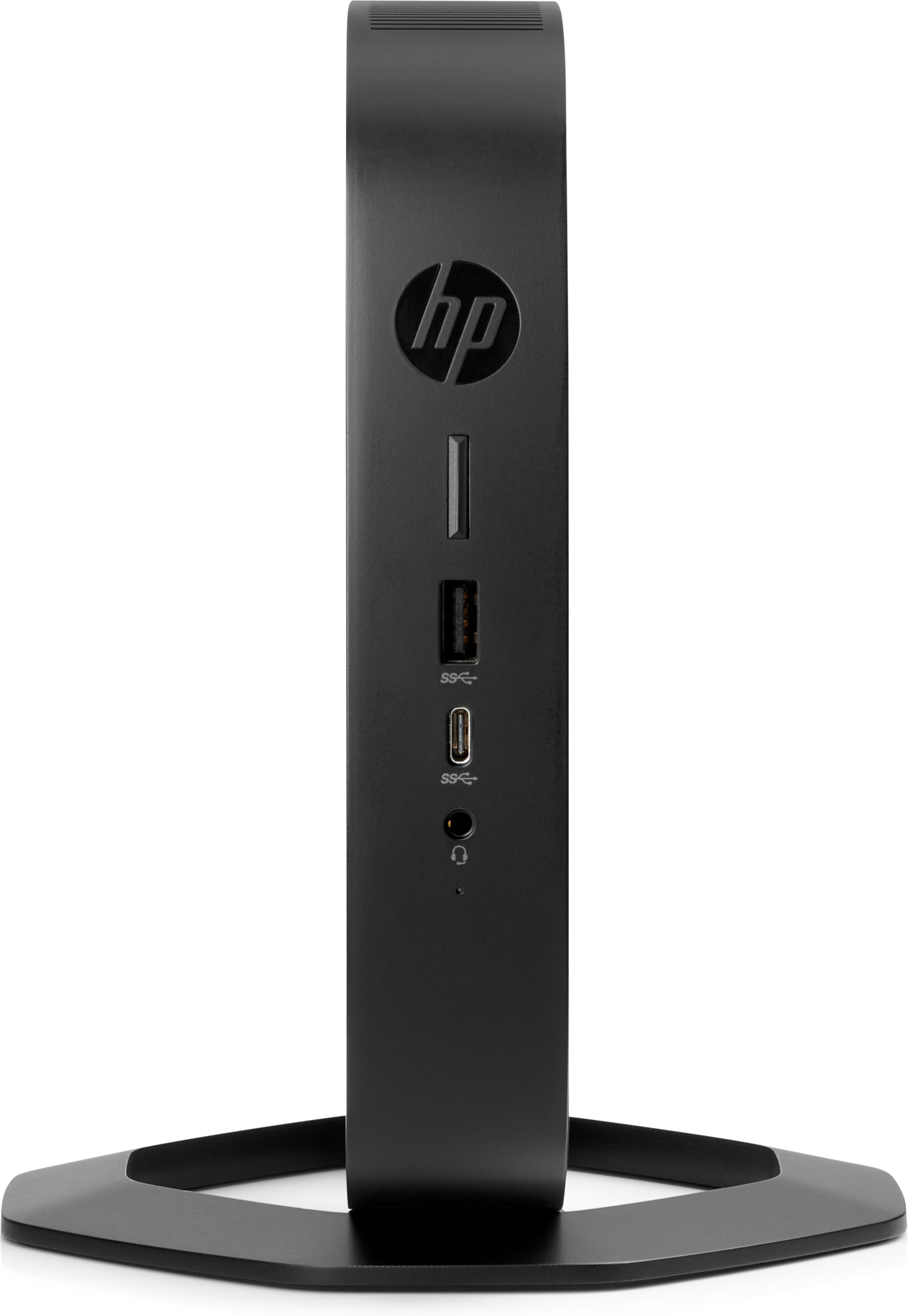 HP t540 - Thin client - USFF - 1 x Ryzen Embedded R1305G / 1.5 GHz - RAM 4 GB - flash 32 GB - eMMC - Radeon Vega 3 - GigE - WLAN: Bluetooth 5.0, 802.11a/b/g/n/ac/ax - HP ThinPro - monitor: none