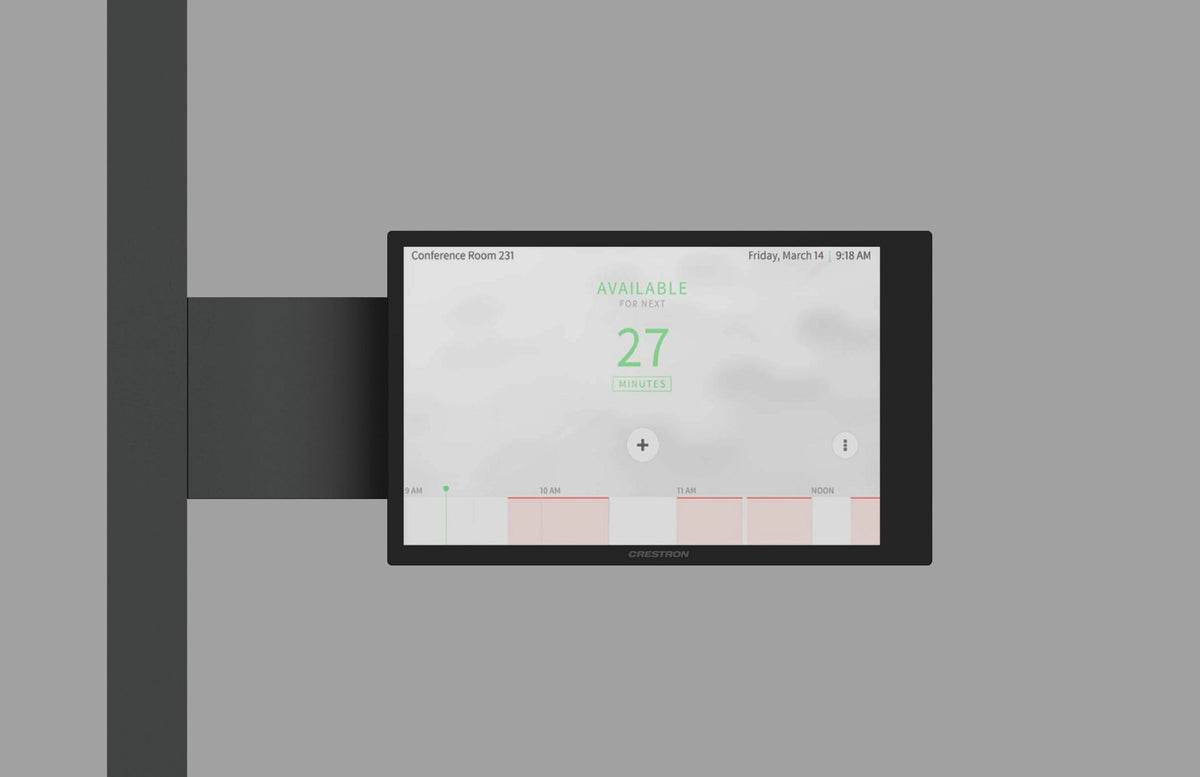 Crestron TSW-770/1070-MUMK-B - Kit de montagem (suporte de montagem lateral, suporte de montagem plana) - para tela de toque - alumínio, aço - preto - mainel - para Touch Screen TSW-770-B-S