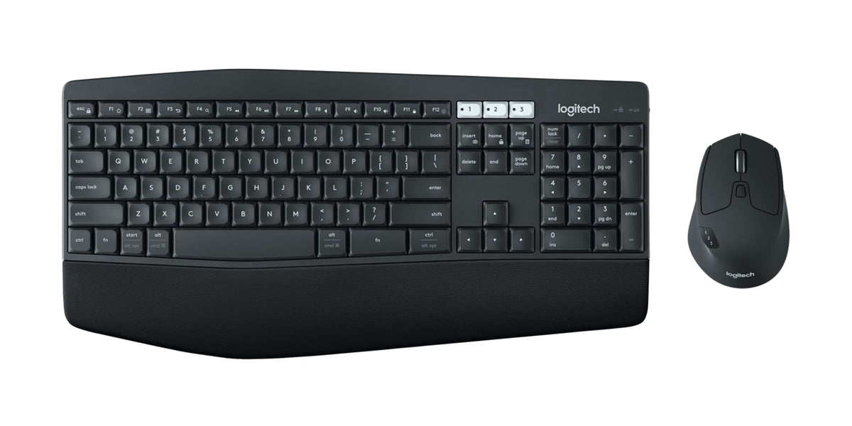 Logitech MK850 Performance - Conjunto de teclado e rato - Bluetooth, 2.4 GHz - US International/Hebrew