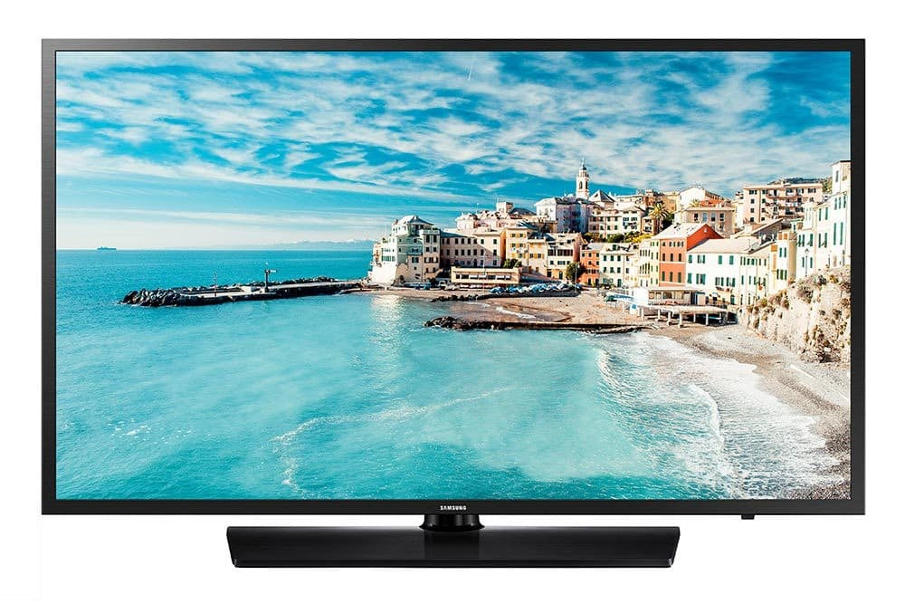 Samsung HG32EJ470NK - 32" Classe Diagonal HJ470 Series TV LCD com luz de fundo LED - hotel / hospitalidade - 720p 1366 x 768 - linha fina preta