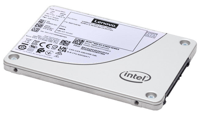 Lenovo ThinkSystem S4620 - SSD - Mixed Use - 480 GB - intercambiável a quente - 2.5" - SATA 6Gb/s - CRU - para ThinkAgile VX3530-G Appliance, VX7530 Appliance, VX7531 Certified Node