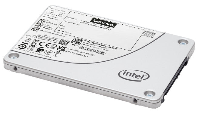 Lenovo ThinkSystem S4520 - SSD - Read Intensive - 480 GB - intercambiável a quente - 2.5" - SATA 6Gb/s - para ThinkAgile VX3530-G Appliance, VX7530 Appliance, VX7531 Certified Node