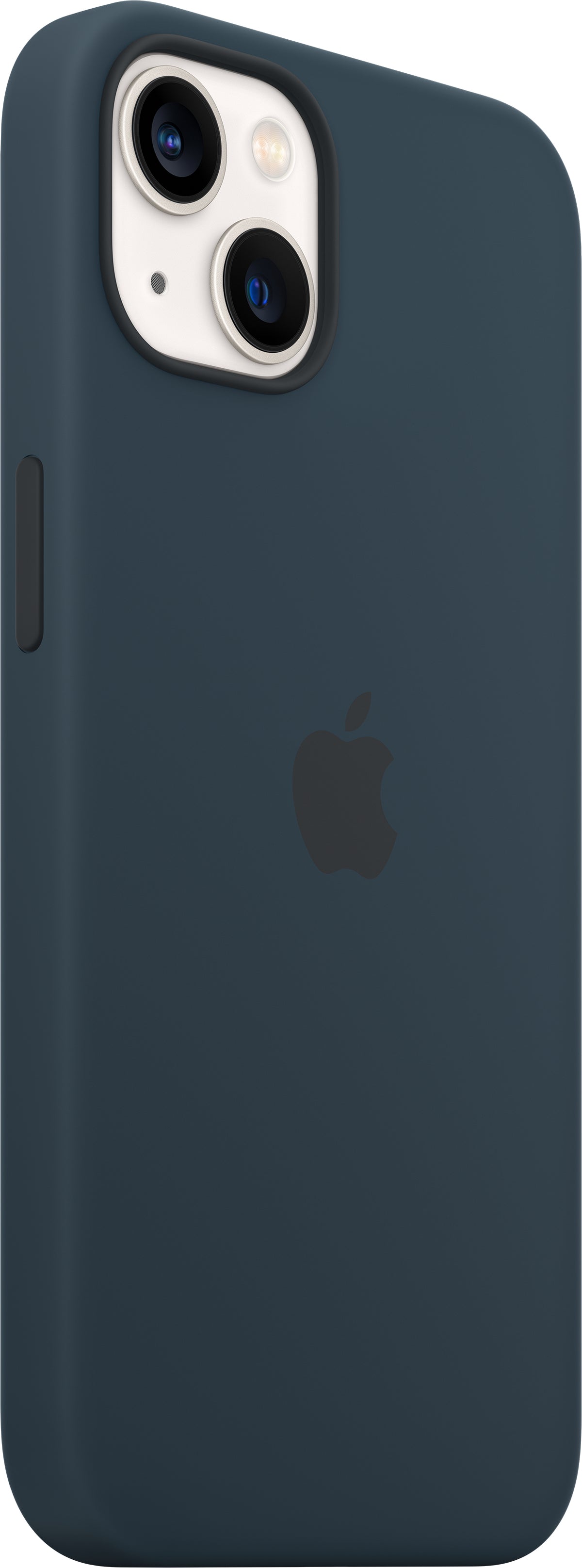 FUNDA APPLE CAPA IPHONE 13 SILICONA 6.1 CON MAGSAFE - AZUL ABISMO