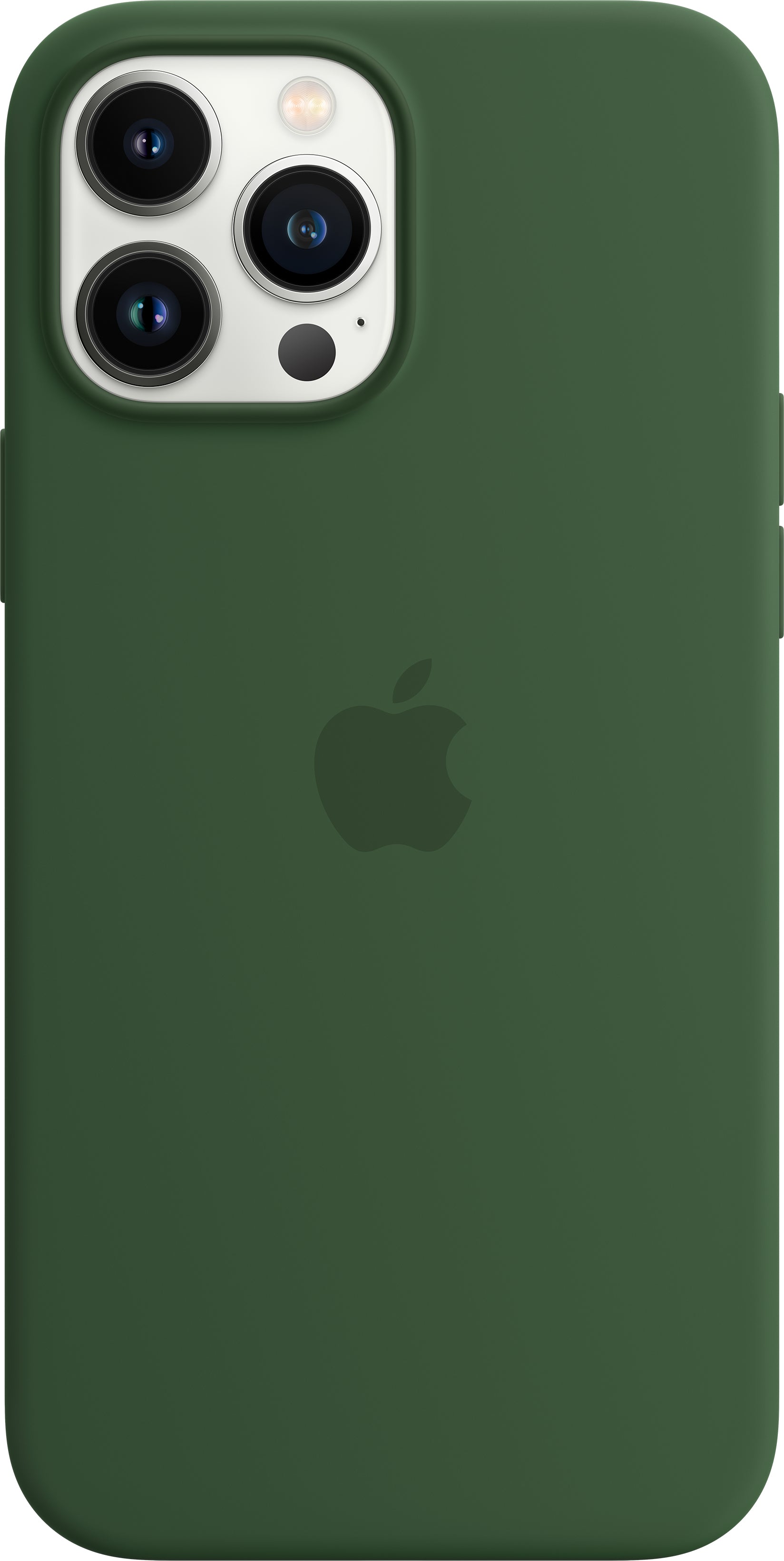 Apple - Tampa posterior para telemóvel - com MagSafe - silicone - trevo - para iPhone 13 Pro Max