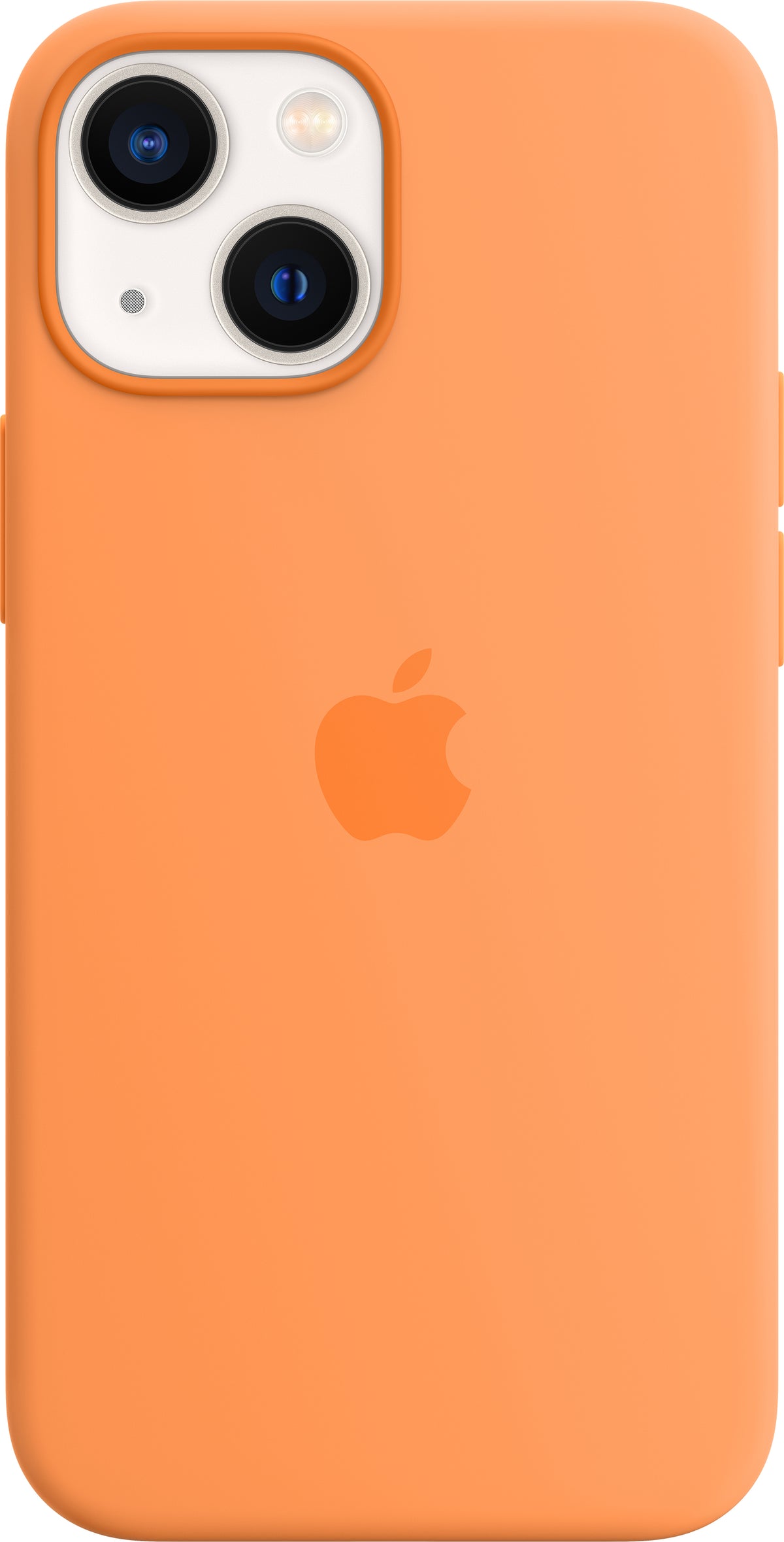 FUNDA APPLE CASE IPHONE 13 MINI SILICONA 5.4 CON MAGSAFE - MARIGOLD