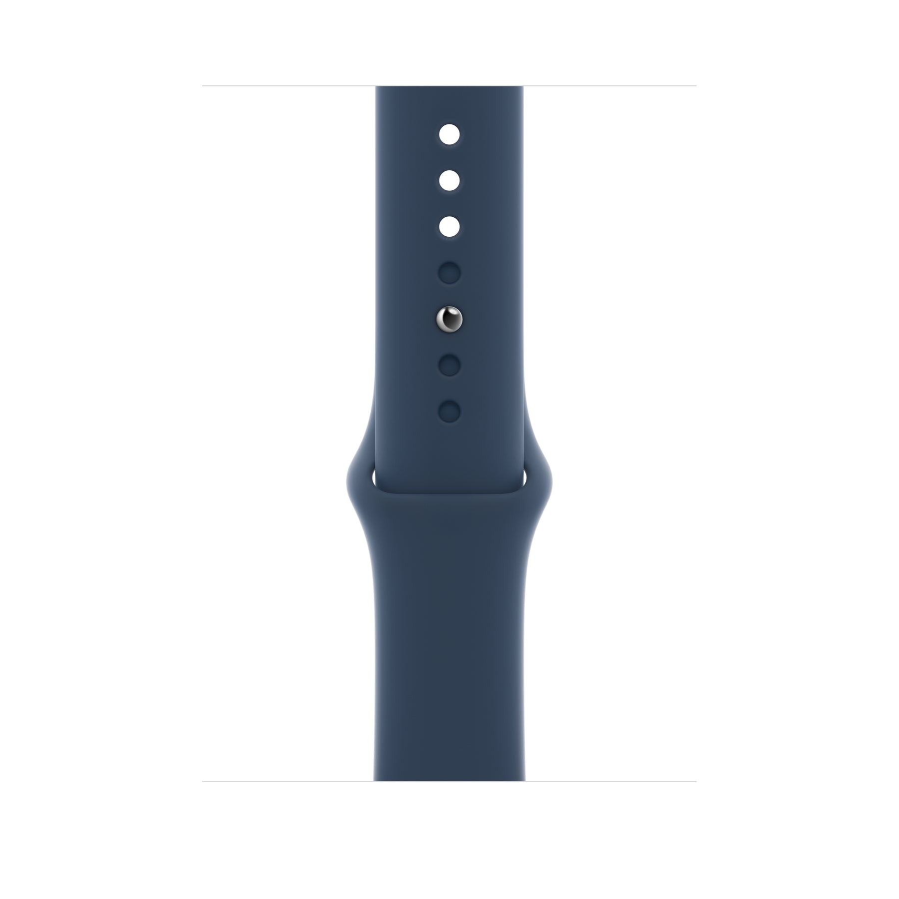 Apple - Smart Watch Strap - Regular Size - Deep Blue - Demo - For Watch (42mm, 44mm, 45mm, 49mm)