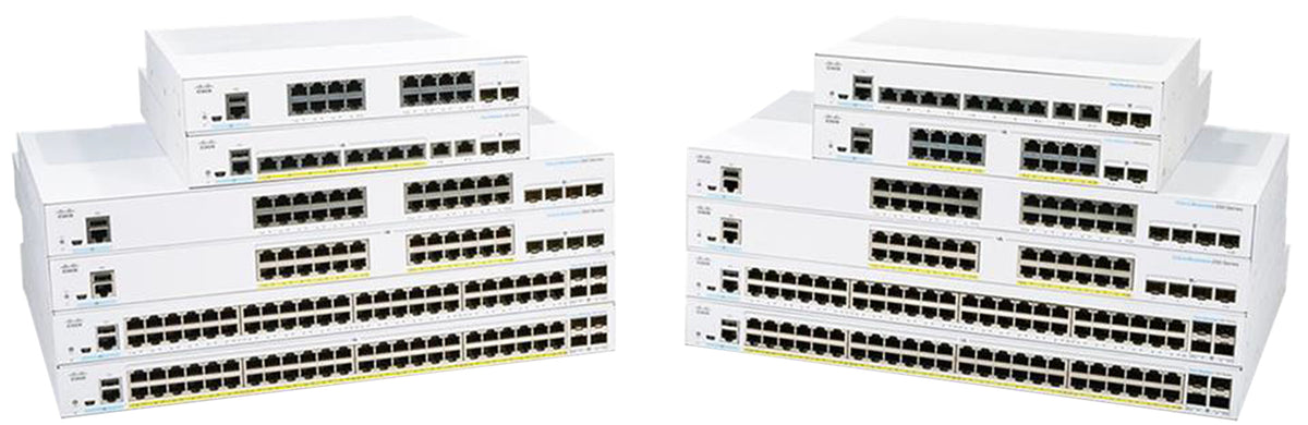 Cisco Business 350 Series CBS350-48XT-4X - Switch - L3 - Administrado - 48 x 10GBase-T + 4 x 10 Gigabit SFP+ - montaje en riel