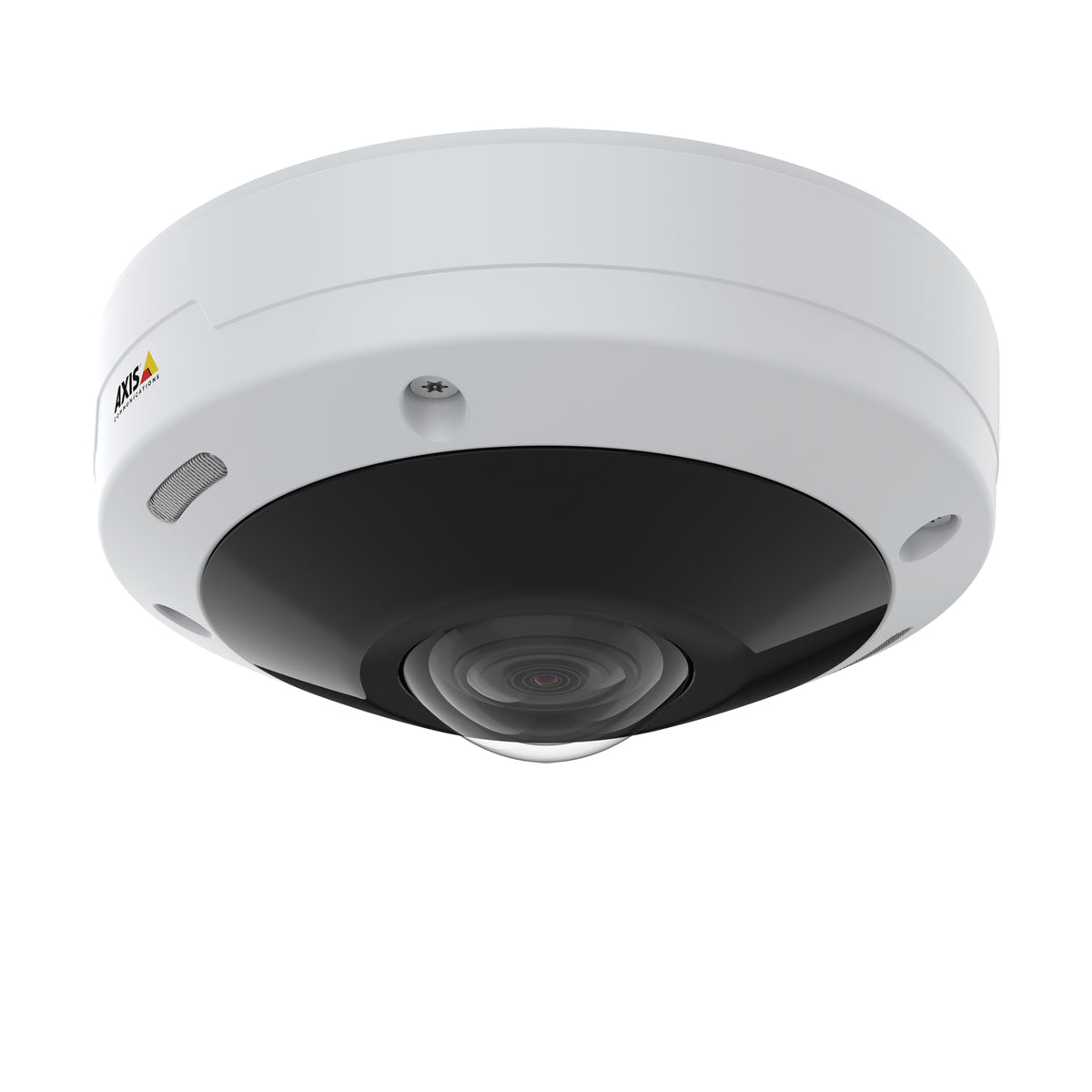 AXIS M4308-PLE - Panoramic network camera - dome - outdoor - color (Day&Night) - 12 MP - 3840 x 2160 (panorama) / 2880 x 2880 (original) - fixed iris - fixed focal - audio - LAN 10/100 - MPEG-4, MJPEG, H.264, AVC, HEVC, H.265 - PoE Class 4