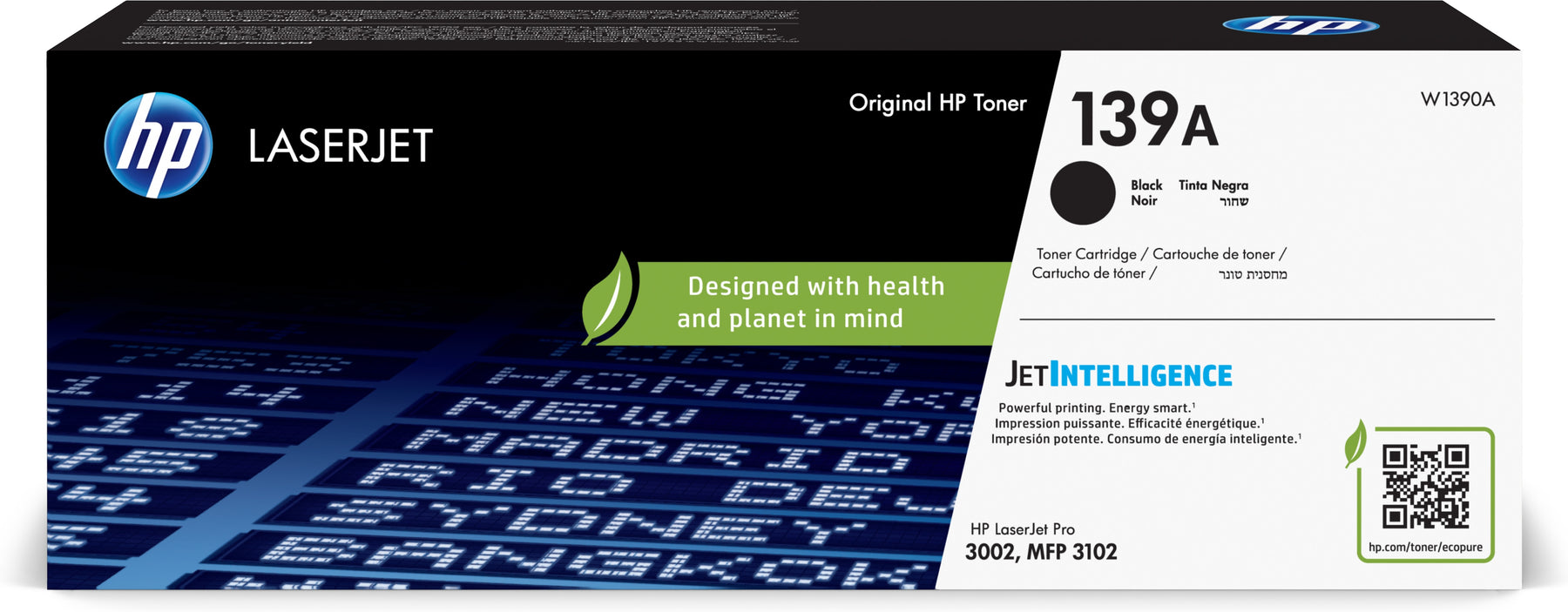 HP - Black - Original - LaserJet - Toner Cartridge - for LaserJet Pro 3001dw, 3001dwe, 3003dw