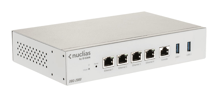 D-Link Nuclias DBG-2000 - SD-WAN gateway - GigE - cloud managed - desktop