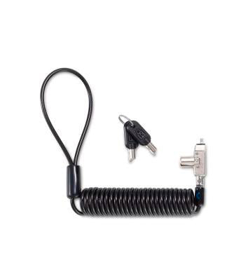 Kensington Slim N17 2.0 Portable Keyed Laptop Lock for Wedge Shaped Slots - Security Cable Lock - 1.83 m