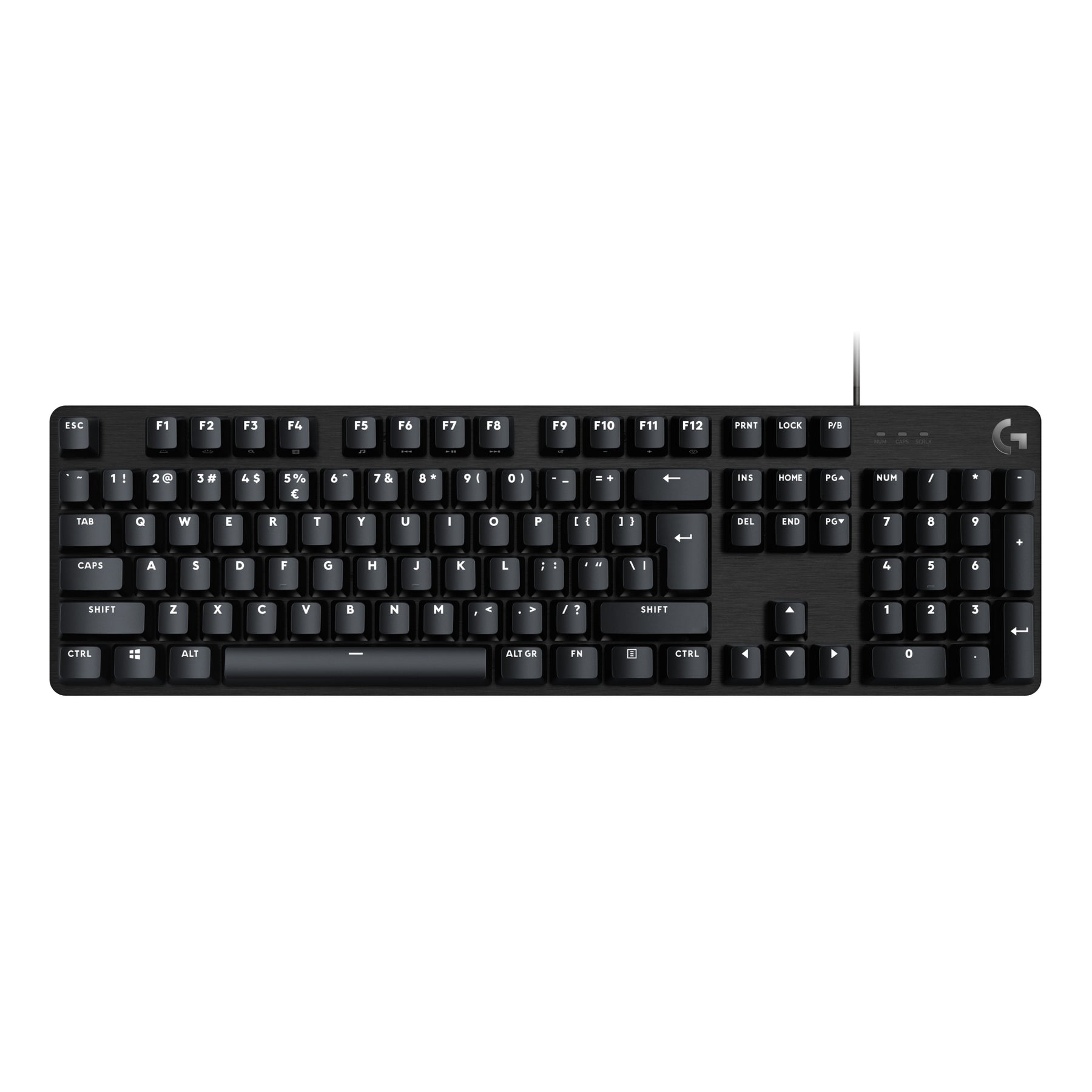 Logitech G G413 SE - Teclado - iluminação - USB - QWERTY - Padrão internacional americano - preto