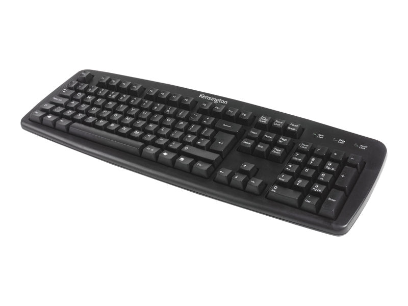 Kensington ValuKeyboard - Keyboard - PS/2, USB - UK - Black