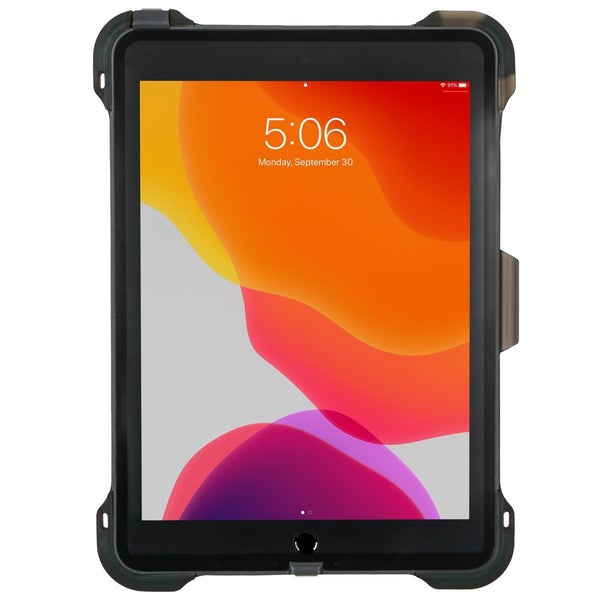 Targus SafePort - Tablet Back Cover - Tough - Antimicrobial - Thermoplastic Polyurethane (TPU) - Asphalt Gray - 10.2" - for Apple 10.2-inch iPad (7th Gen, 8th Gen, 9th Gen)