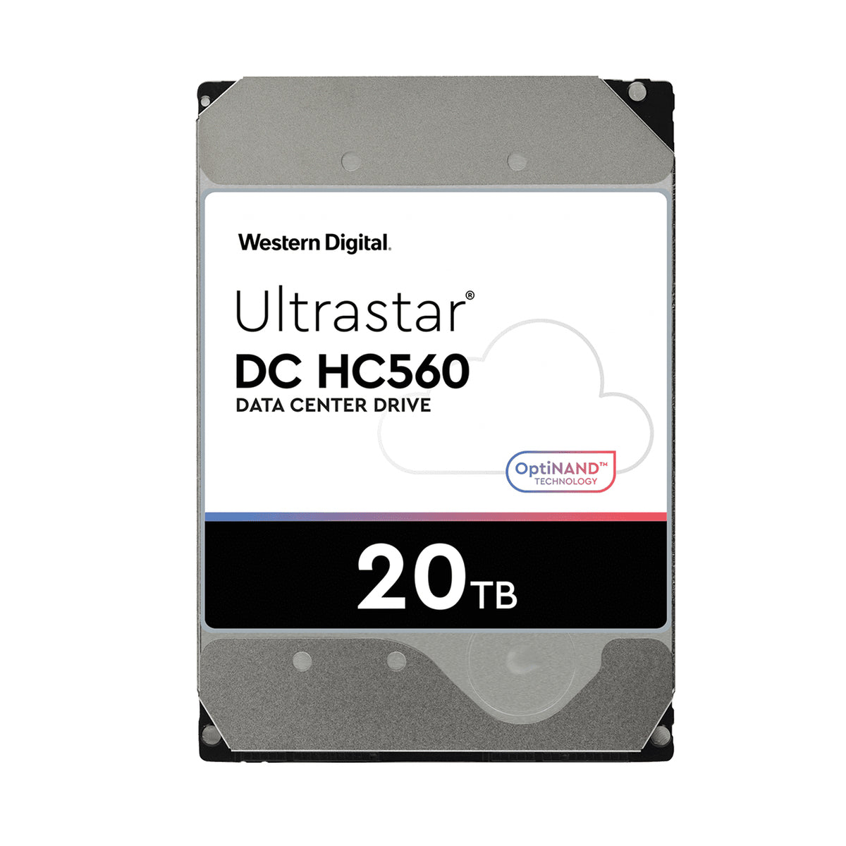 WD Ultrastar DC HC560 - Disco duro - cifrado - 20 TB - interno - 3,5" - SATA 6Gb/s - 7200 rpm - búfer: 512 MB - Unidad de autocifrado (SED), TCG Enterprise