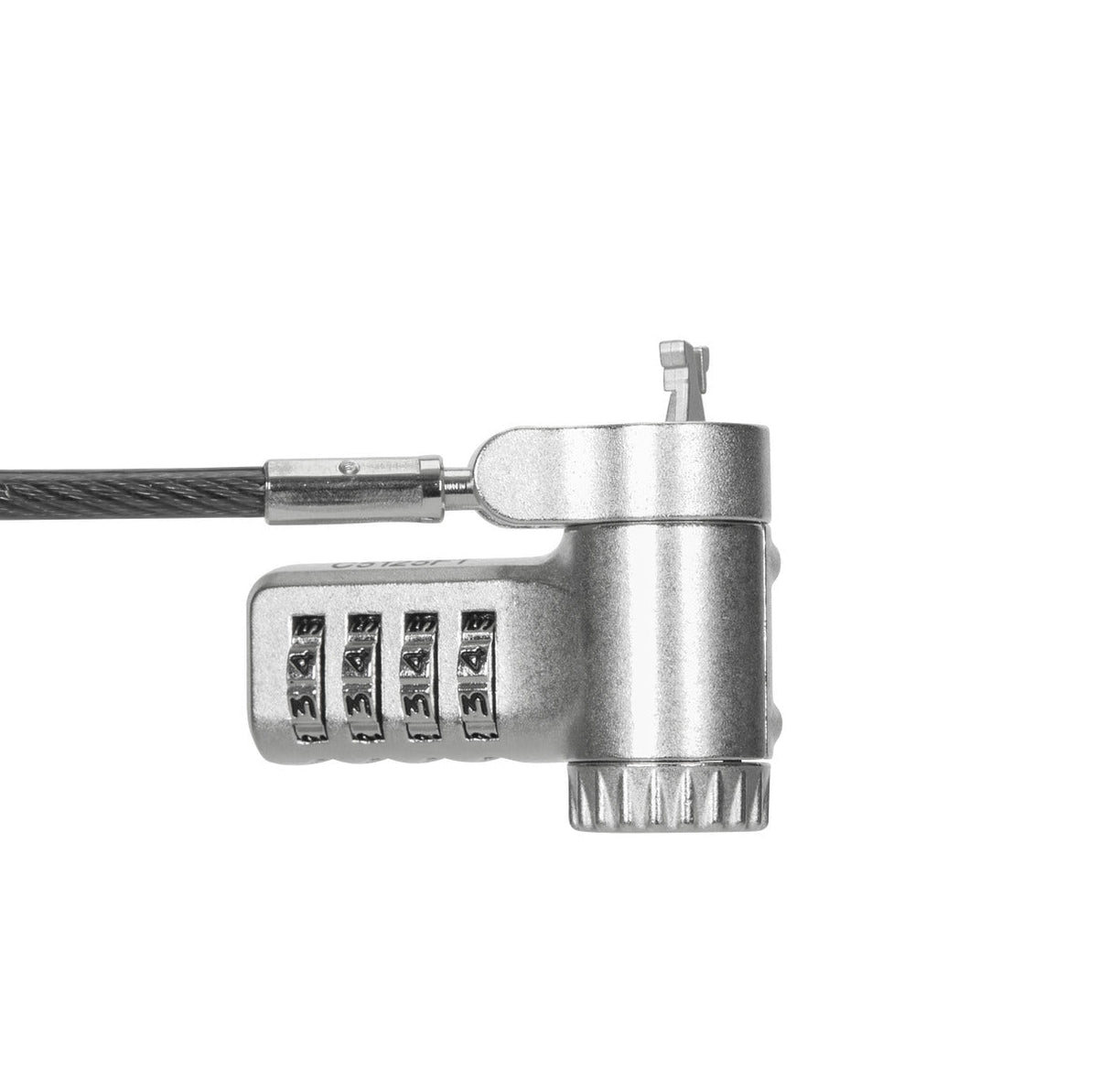 Targus DEFCON - Lifeline Lock - Máximo, universal, con tapa de bloqueo adaptable - Plata - 30 cm (paquete de 25)