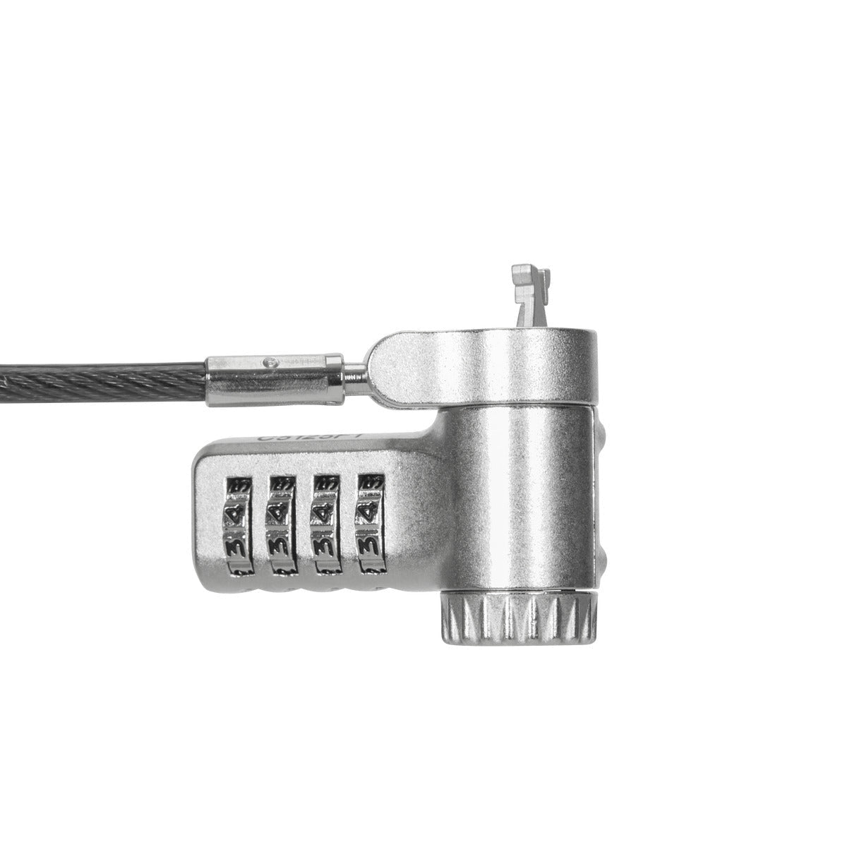 Targus DEFCON - Lifeline Lock - Máximo, universal, con tapa de bloqueo adaptable - Plata - 30 cm (paquete de 25)