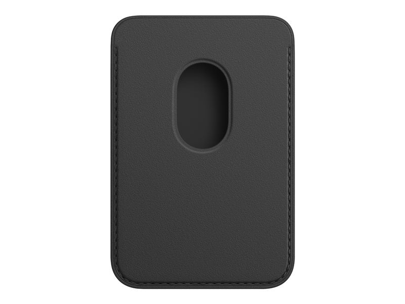 iPhone Leather Wallet with MagSafe - Black