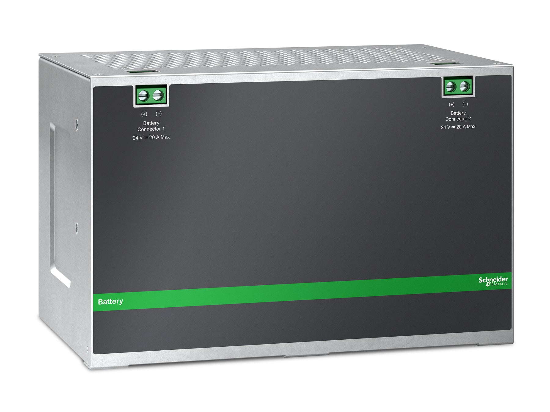 Schneider Electric - Battery UPS (DIN rail mountable) - 4.5 Ah - metallic gray