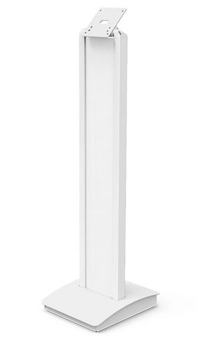 Compulocks BrandMe Space iPad Mini 8.3" Security Kiosk - Blanco - Kit de montaje (caja, plataforma) - para tableta - personalizable - bloqueable - aluminio de alta calidad - blanco - tamaño de pantalla: 8.3" - interfaz de montaje: 100 x 100 mm - soporte