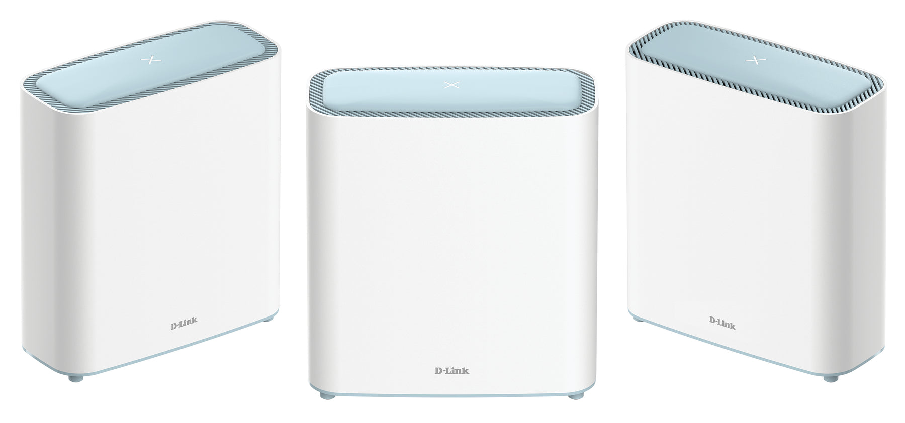 D-Link EAGLE PRO AI M32-3 - Sistema wifi (3 routers) - hasta 740 m2 - red - GigE - 802.11a/b/g/n/ac/ax - Banda dual