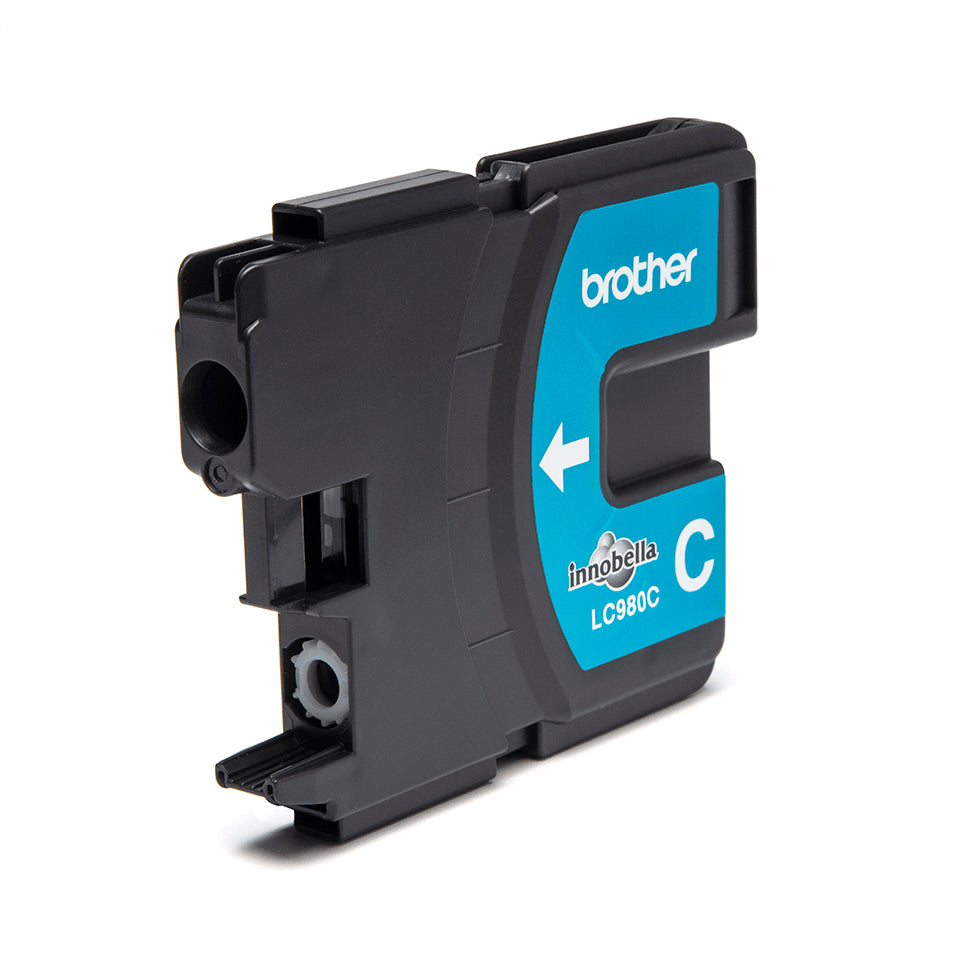 Brother LC980C - Cyan Blue - Original - Ink Cartridge - for Brother DCP-145, 163, 167, 193, 195, 197, 365, 373, 375, 377, MFC-250, 255, 290, 295, 297