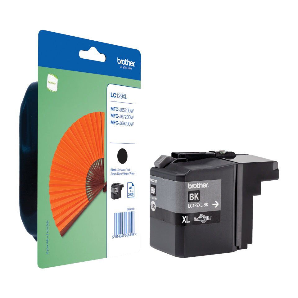 Brother LC129XL - Black - Original - Blister - Ink Cartridge - for Brother MFC-J6520DW, MFC-J6720DW, MFC-J6920DW