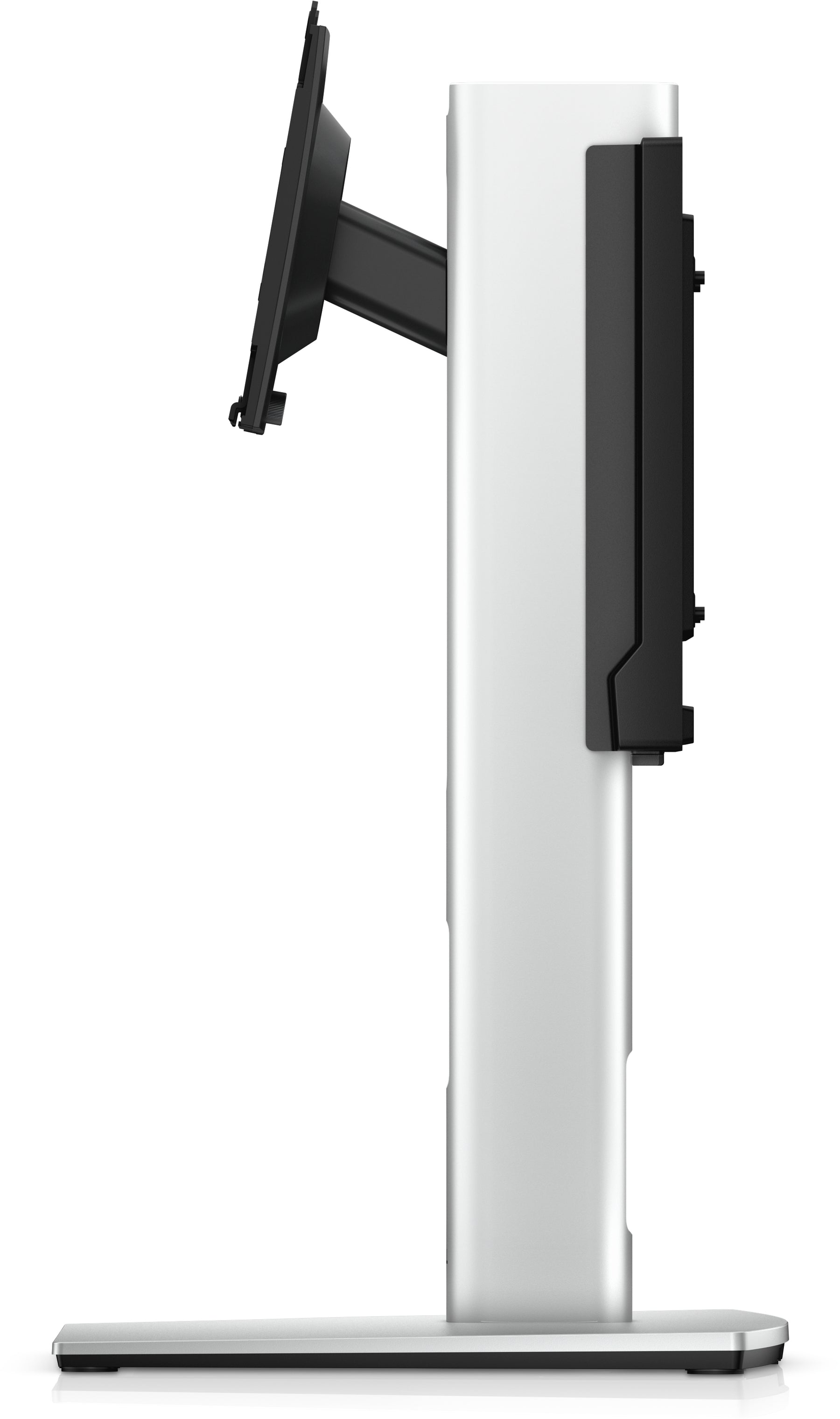 Dell Micro Form Factor All-in-One Stand MFS22 - Soporte para monitor/escritorio - 19"-27" - Plateado - para OptiPlex 30XX, 50XX, 70XX