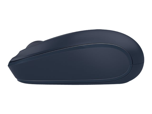 Microsoft Wireless Mobile Mouse 1850 - Mouse - right- and left-handed - optical - 3 buttons - wireless - 2.4 GHz - USB wireless receiver - wool blue (U7Z-00014)