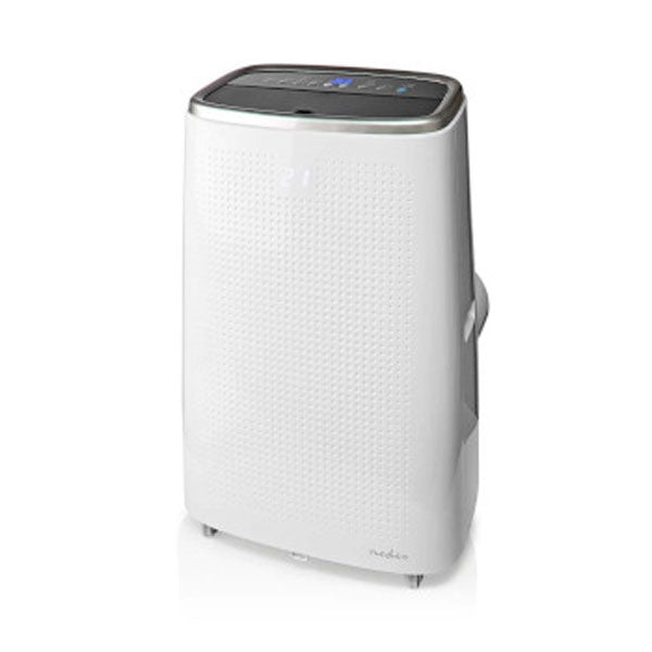 NEDIS MOBILE AIR CONDITIONER 14000 BTU 120 M³ 3-SPEED REMOTE CONTROL WHITE