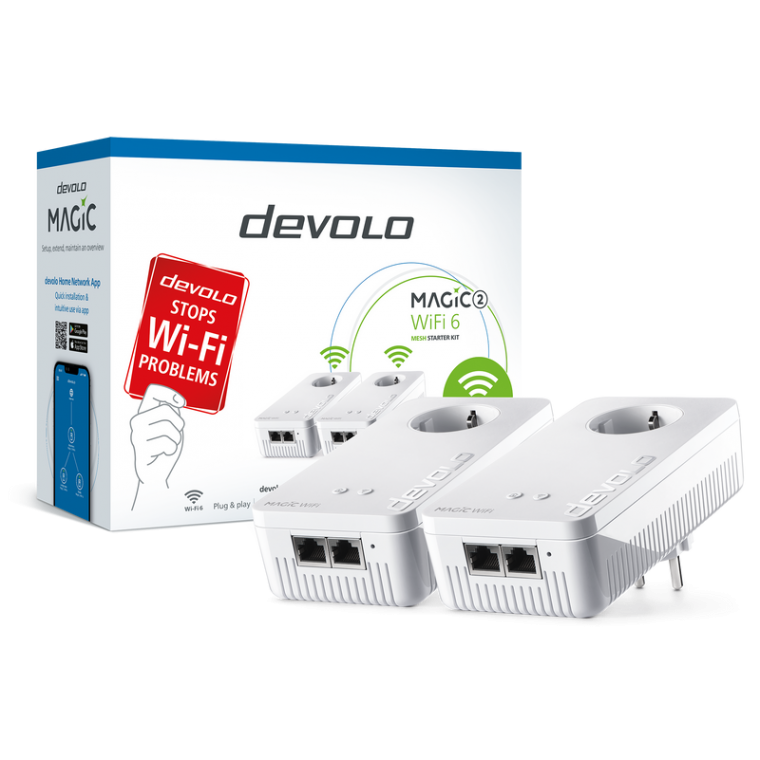 devolo Magic 2 WiFi 6 Mesh Starter Kit - PT8932