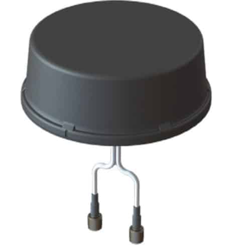 Cisco - Antenna - 5 dBi (for 2.4 - 2.5 GHz), 6 dBi (for 4.9 - 5.875 GHz), 2.4 dBi (for 698 - 960 MHz), 4.9 dBi (for 1.71 - 2, 7 GHz) - omni-directional - outdoor - polycarbonate black (ANT-5-4G2WL2G1-O=)