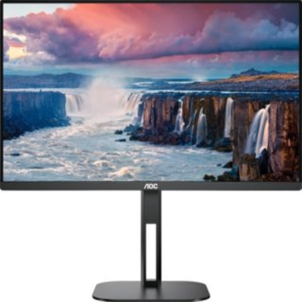 AOC MONITOR IPS 27 16:9 FHD HDMI DP USB-C COLUNAS HAS 27V5C/BK