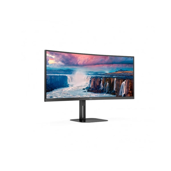 AOC MONITOR VA 34 21:9 WQHD HDMI DP USB-C COLUNAS HAS CU34V5C/BK