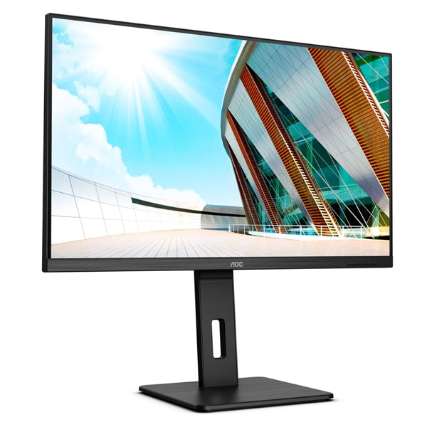AOC MONITOR IPS 27 16:9 QHD HDMI DP USB-C SPEAKERS HAS PIVOT Q27P2CA