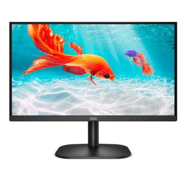 AOC 22B2AM - LED Display - 22" (21.5" viewable) - 1920 x 1080 Full HD (1080p) @ 75 Hz - VA - 250 cd/m² - 3000:1 - 4 ms - HDMI, VGA - speakers - black