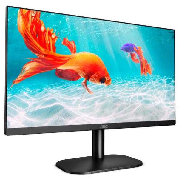 AOC 22B2AM - LED Display - 22" (21.5" viewable) - 1920 x 1080 Full HD (1080p) @ 75 Hz - VA - 250 cd/m² - 3000:1 - 4 ms - HDMI, VGA - speakers - black
