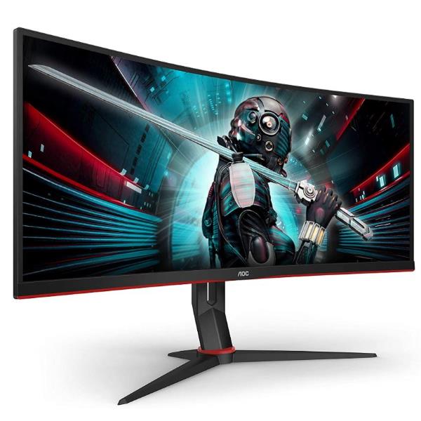 MONITOR LED AOC 34 21:9 CURVADO QHD 1MS 144HZ HDMI DP USB GAMING CU34G2X/BK