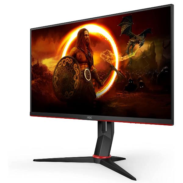 AOC MONITOR VA 24 (23.8) FHD 1MS 165HZ VGA HDMI DP USB SPEAKERS HAS PIVOT 24G2SU