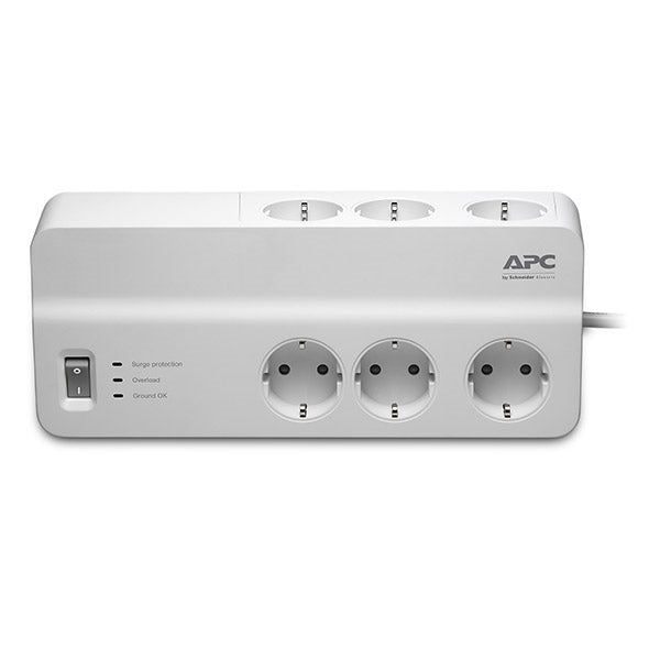 DISPARADOR DE SOBRETENSIONES ESENCIAL DE APC 6 SALIDAS 230V